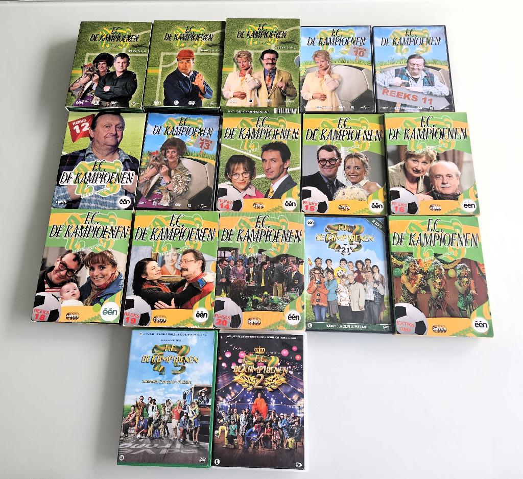 FC De Kampioenen 1 tem 21 (zonder 17 ) ,bonus dvd en 2 films, Enlèvement ou Envoi