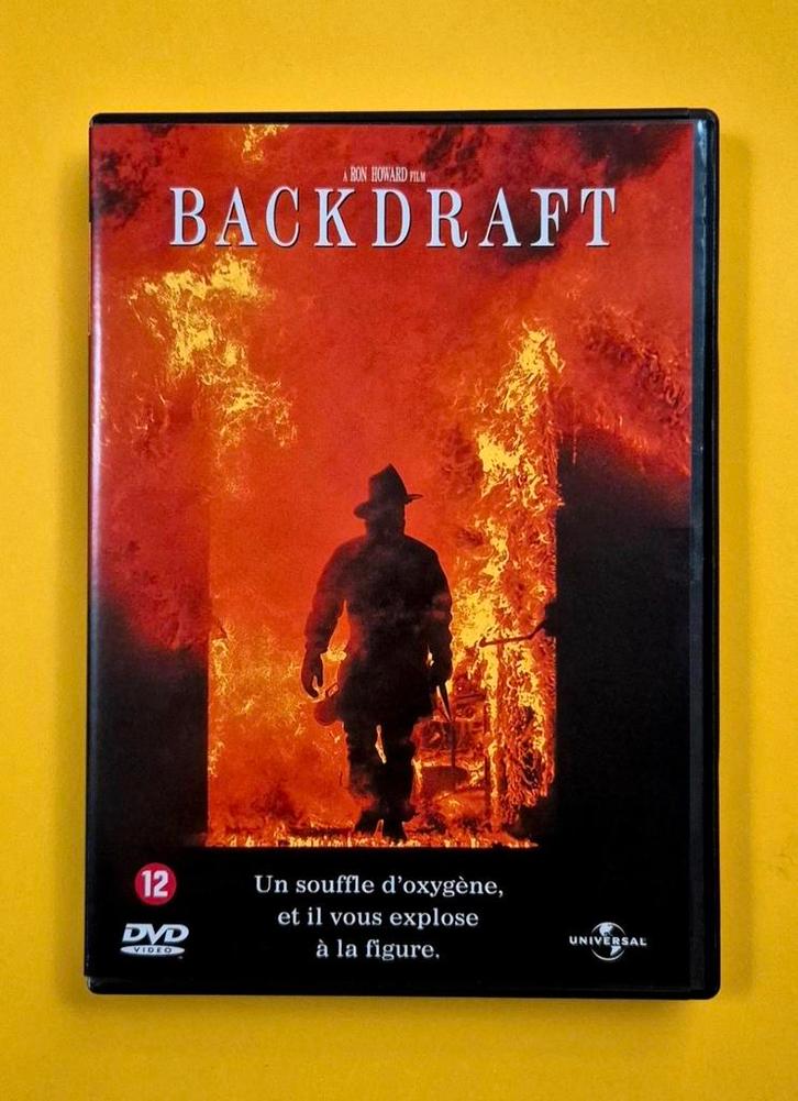 DVD 📀 Backdraft - Kurt Russell / Robert DeNiro  1991 V2, Cd's en Dvd's, Dvd's | Thrillers en Misdaad, Zo goed als nieuw, Detective en Krimi