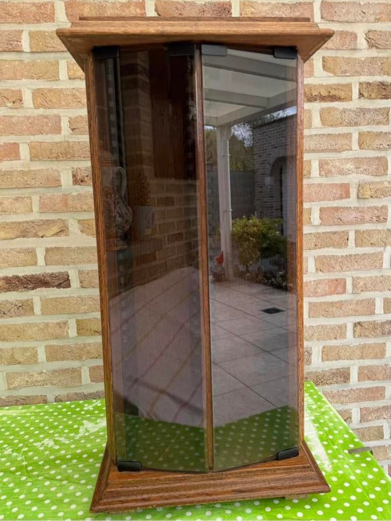 DVD kast., Huis en Inrichting, Ophalen, Gebruikt, Glas