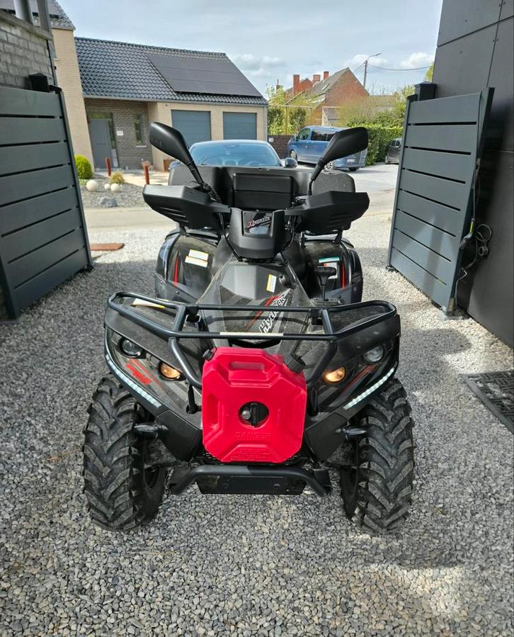 Hytrack 500cc 4x4 – 504 km – état quasi neuf, Motos, Quads & Trikes, Enlèvement