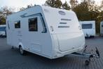 Prachtige 6pers.Caravelair met voortent, TV, MTM 1300kg, Caravans en Kamperen, Caravans, Stapelbed, Koelkast, Bedrijf, Treinzit