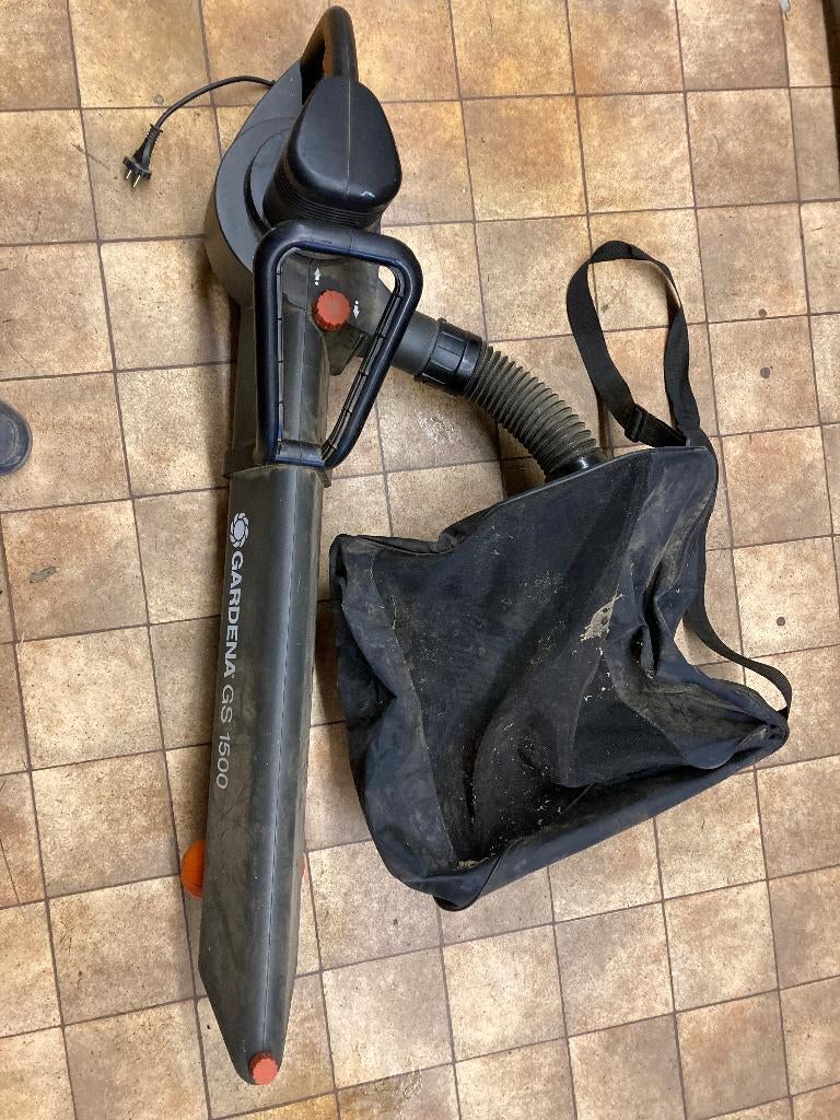bladblazer & bladzuiger Gardena GS1500, Ophalen, Gebruikt, Elektrisch, Gardena