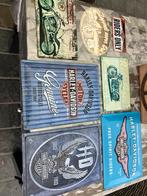 Harley platen ,Mancave, Motoren, Ophalen, Zo goed als nieuw