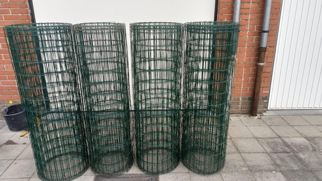 Clôture de jardin, fils et poteaux, Jardin & Terrasse, Enlèvement, Comme neuf, Fil