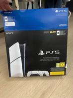 PS5 Slim Digital Edition + 2 controllers + garantie, Games en Spelcomputers, Spelcomputers | Sony PlayStation 5, Ophalen, Zo goed als nieuw