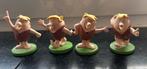 THE FLINTSTONES VOLLEDIGE SET 4 BARNEY FIGUURTJES ALS NIEUW, Ophalen of Verzenden, Overige figuren, Zo goed als nieuw, Beeldje of Figuurtje