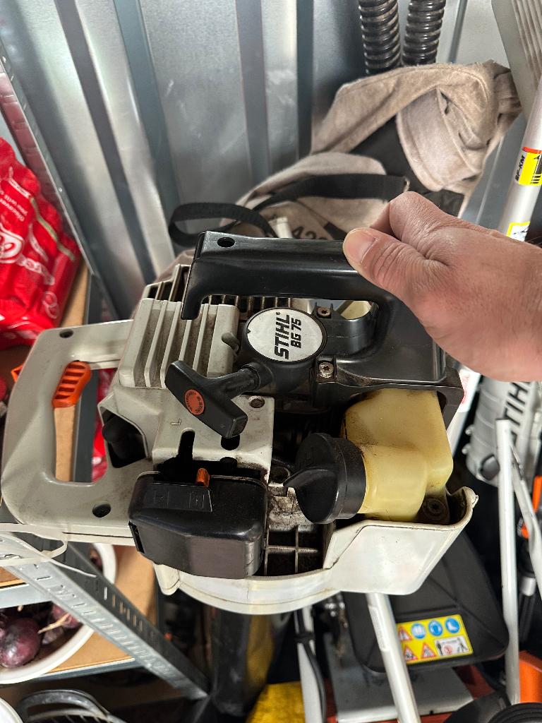 stihl bladzuiger/blazer, Ophalen, Gebruikt, Met opvangzak, Handgedragen