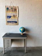 Vintage metalen bureautje GISPEN met 5 lades, Enlèvement ou Envoi, Utilisé