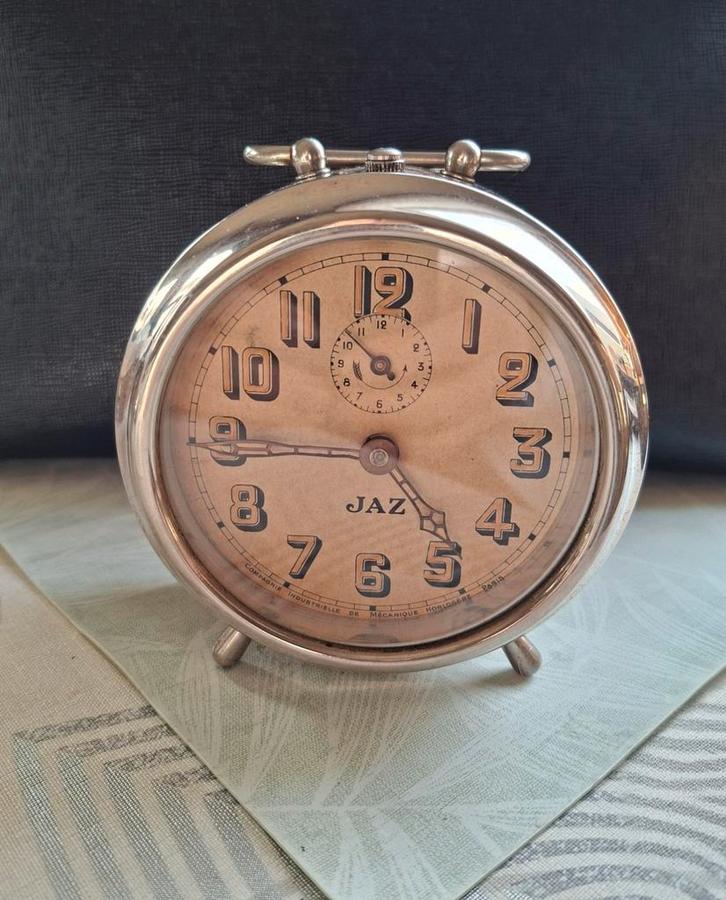 Réveil JAZ vintage, Maison & Meubles, Accessoires pour la Maison | Horloges, Enlèvement ou Envoi