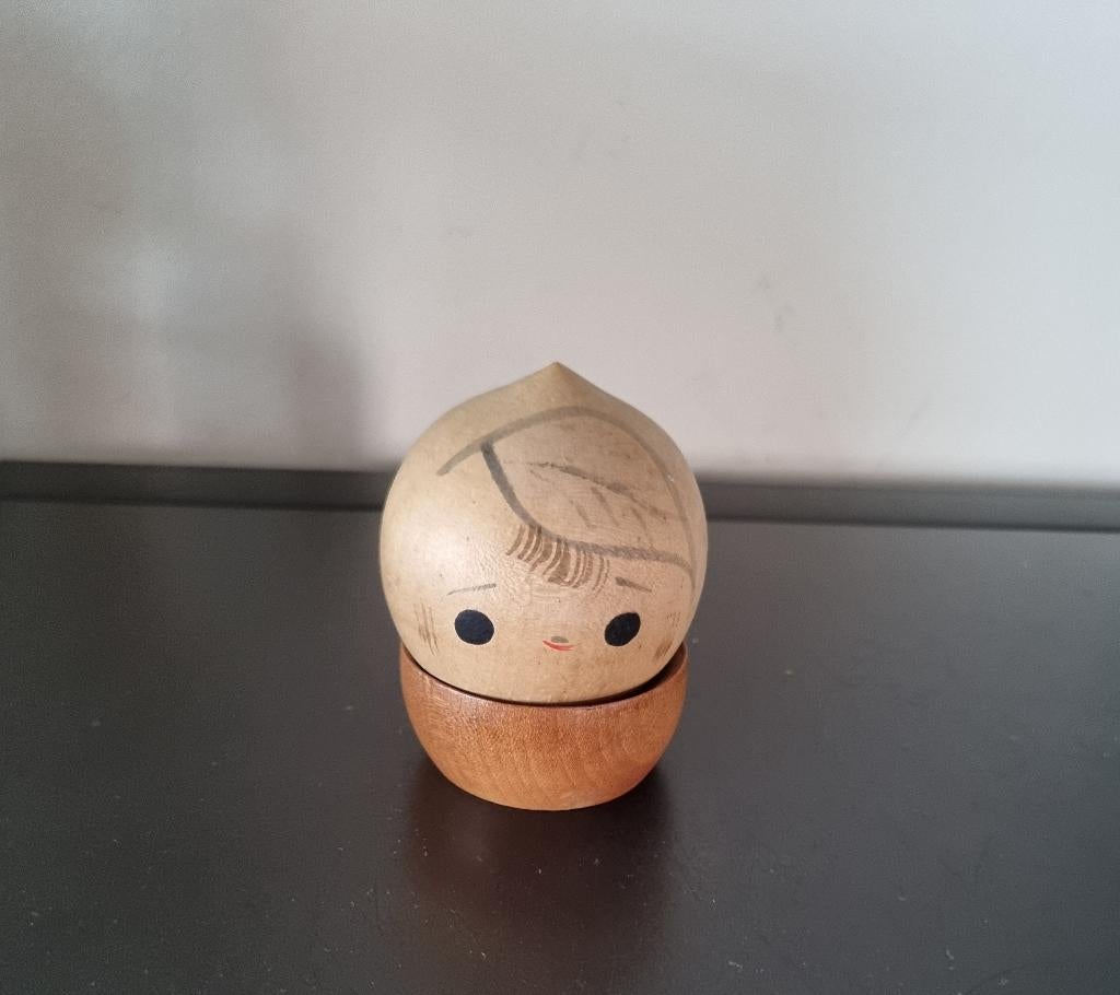 Leuke Donguri (Acorn/Eikeltje) Kokeshi, Verzenden