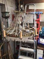 2 kristallen lusters groot kompleet 110 euro voov de 2, Antiek en Kunst, Ophalen