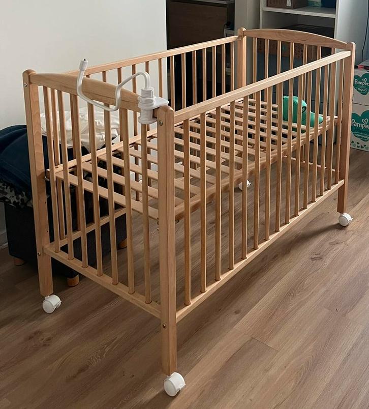 Lit bébé Arthur Combelle 60x120cm, Enfants & Bébés, Berceaux & Lits, Comme neuf, Lit, Enlèvement