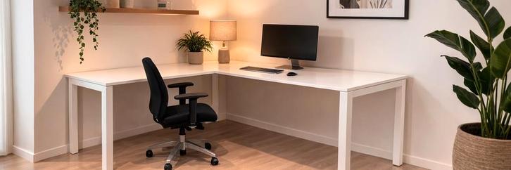 Kwaliteitsvolle hoekbureau, Maison & Meubles, Bureaux, Enlèvement