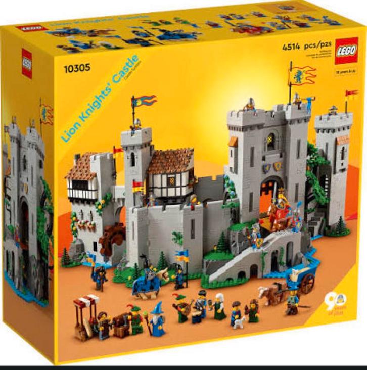 Lego 10305 : Lion’s castle / nieuw in doos, Kinderen en Baby's, Speelgoed | Duplo en Lego, Zo goed als nieuw, Lego, Ophalen of Verzenden