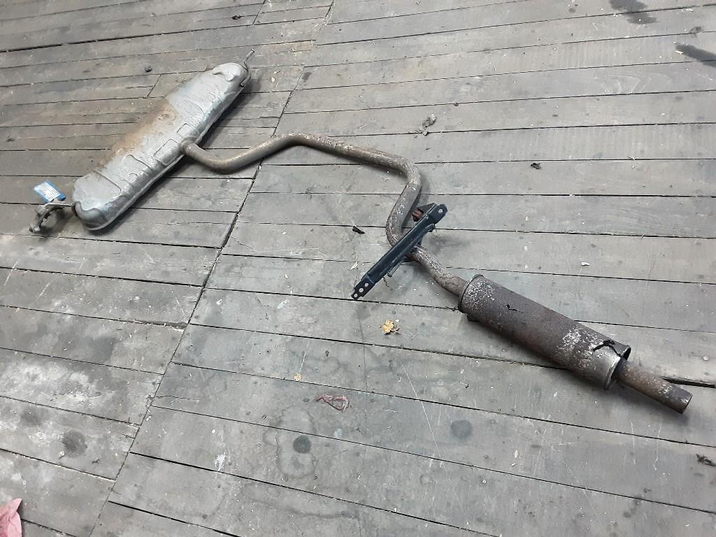 UITLAAT COMPLEET Volkswagen Golf VI (5K1) (01-2008/11-2013), Auto-onderdelen, Uitlaatsystemen, Volkswagen, Gebruikt