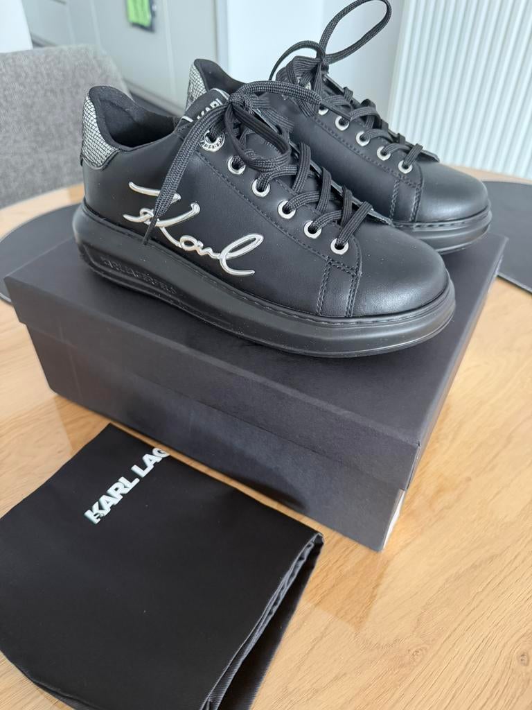 Karl Lagerfeld dames sneakers maat38, Ophalen, Zwart, Nieuw, Sneakers