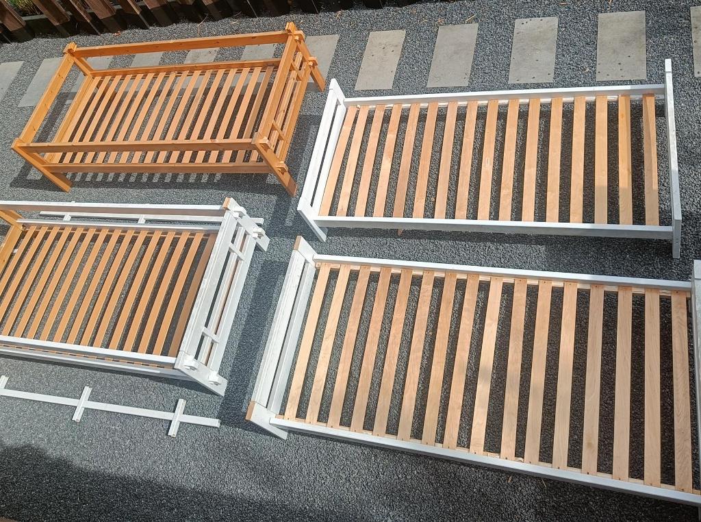 4 Lifetime bedden, Kinderen en Baby's, Ophalen, Gebruikt, Lattenbodem