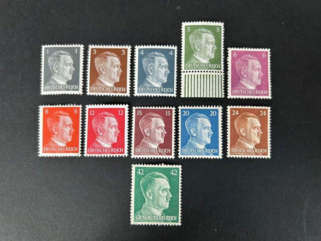 Adolf Hitler - 1941 & 1942 - postzegels vanaf 781, Verzenden, Duitse Keizerrijk, Postfris