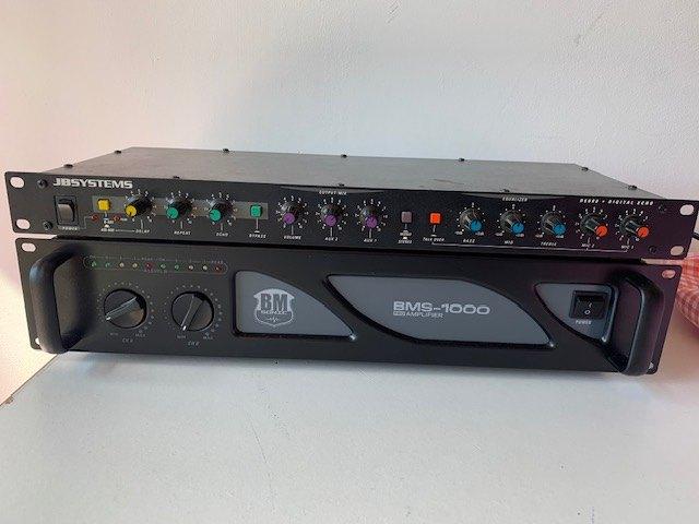 Combi versterker (1000W), echo en boxen, Muziek en Instrumenten, Ophalen, Zo goed als nieuw, 500 tot 1000 watt, Monitor(versterker)