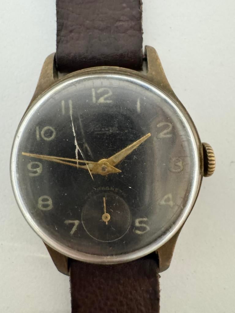 Montre vintage Kienzle, mouvement mécanique (calibre 51/0b), Antiquités & Art, Curiosités & Brocante, Enlèvement ou Envoi