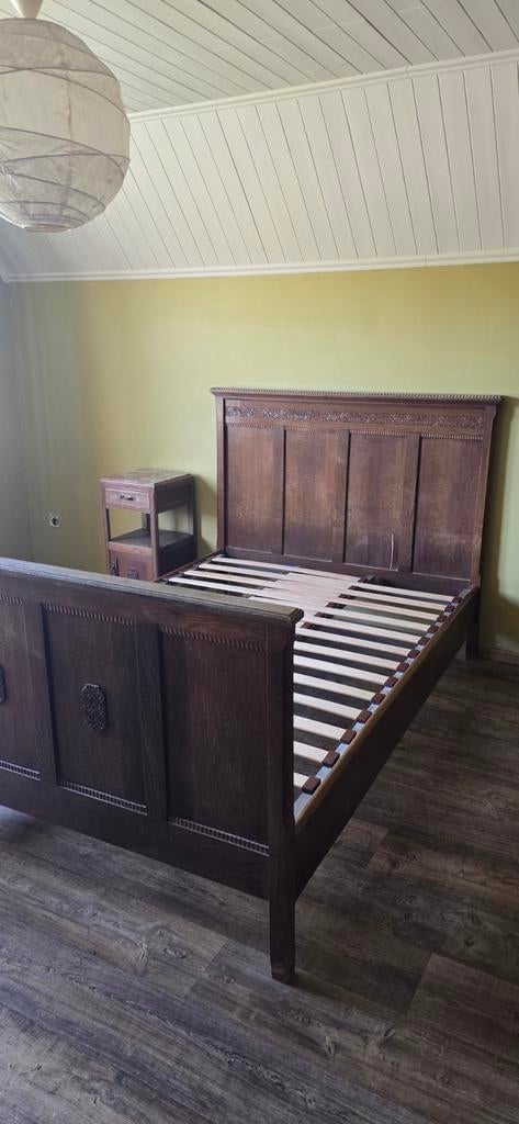 Complete antieke slaapkamer, Ophalen