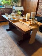 Table de salon en bois massif ( chêne), Antiquités & Art, Enlèvement