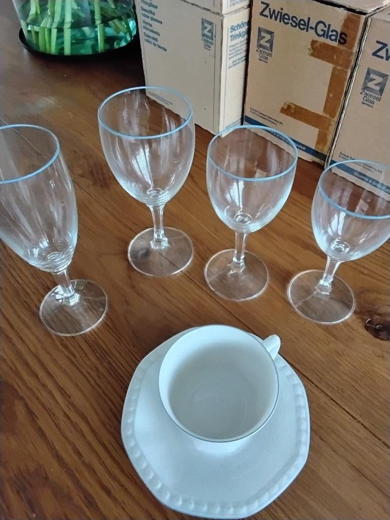 Glasset 12 delig, Maison & Meubles, Cuisine | Vaisselle, Uni, Verre ou Verres, Comme neuf, Verre