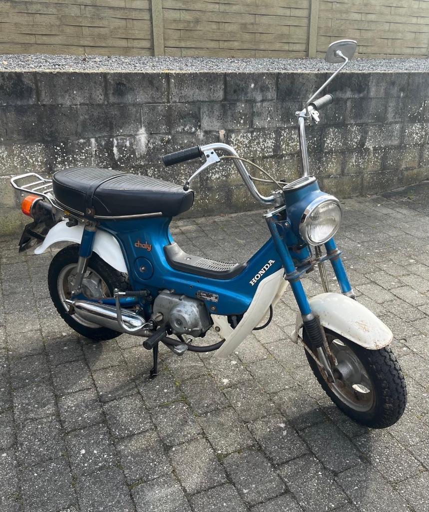 Honda chaly, Fietsen en Brommers, Ophalen, Overige modellen, Klasse B (45 km/u), 50 cc