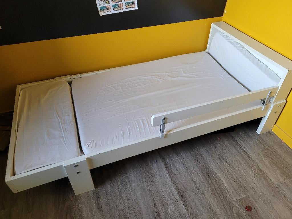 Meegroeibed ikea - gratis, Kinderen en Baby's, 85 tot 100 cm, Gebruikt, 180 cm of meer, Ophalen