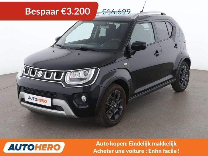 Suzuki Ignis 1.2 DualJet Mild-Hybrid Comfort (bj 2021), Auto's, Suzuki, Te koop, Ignis, ABS, Airbags, Airconditioning, Bluetooth