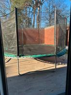 Trampoline 4 op 4 meter in nieuwstaat, Enlèvement, Comme neuf