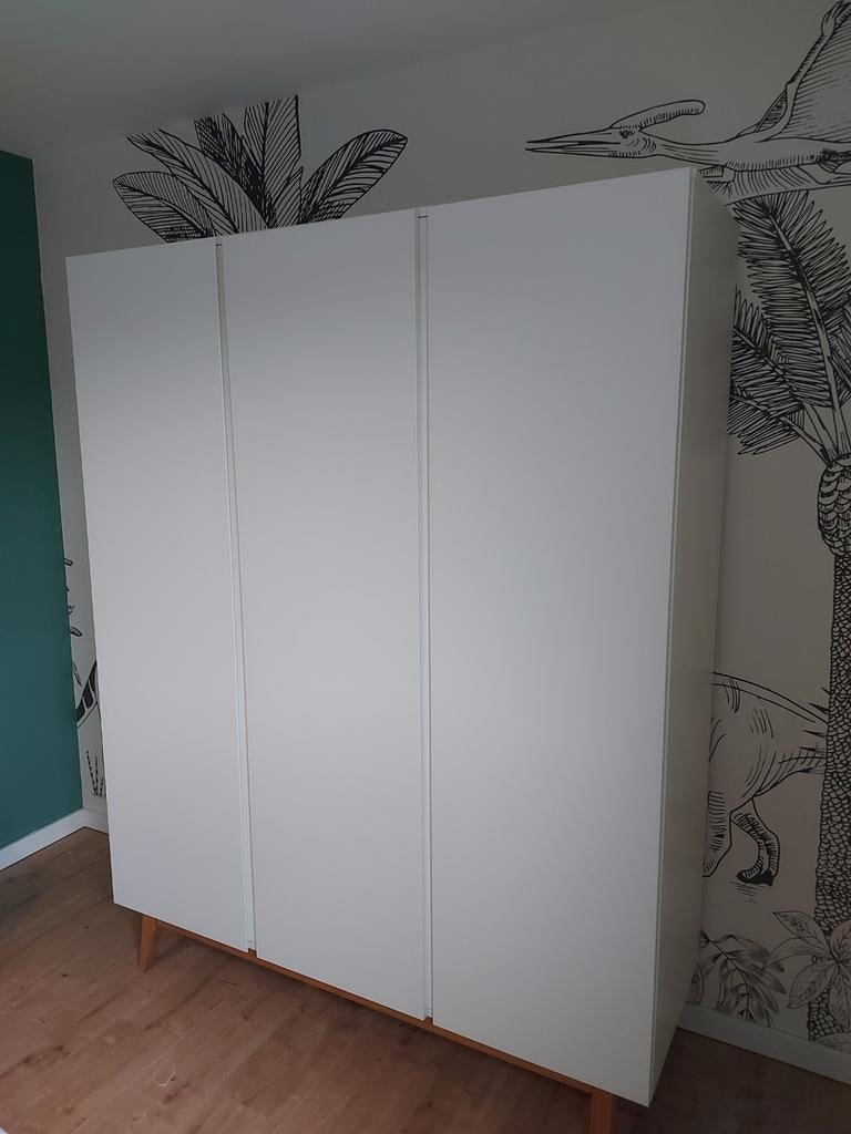 Kinderkamer Quax Trendy Bed/Kast/Nachttafeltje, Kinderen en Baby's, Ophalen, Lattenbodem
