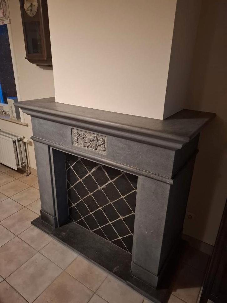 haardstuk in arduin, Antiek en Kunst, Curiosa en Brocante, Ophalen