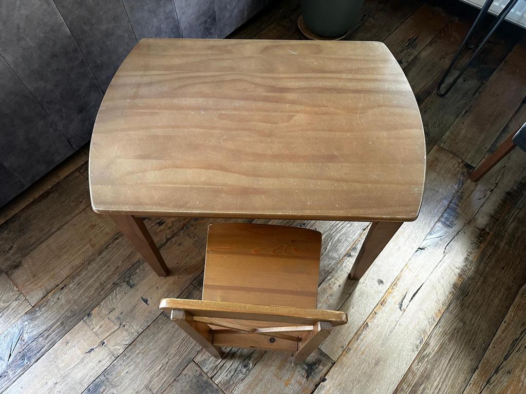 Kindertafel & stoel, Kinderen en Baby's, Ophalen, Gebruikt