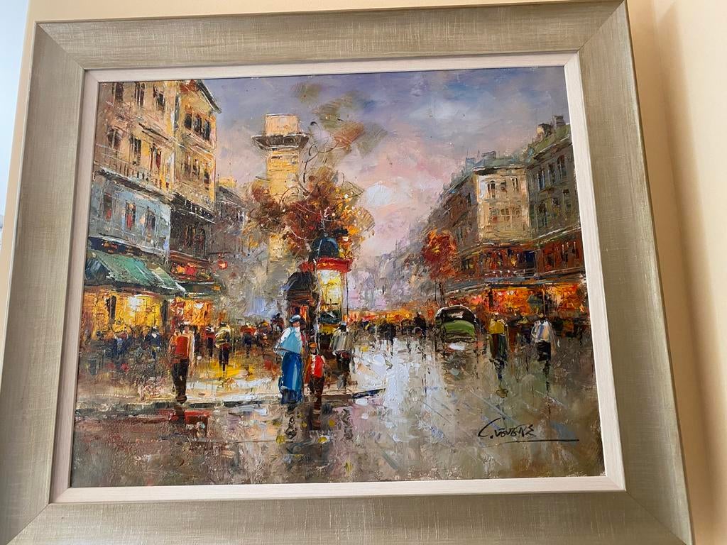 Peinture à l'huile de Christof Ververs (1962), Enlèvement