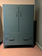Blauwe metalen kast ikea Idåsen, Enlèvement, Comme neuf