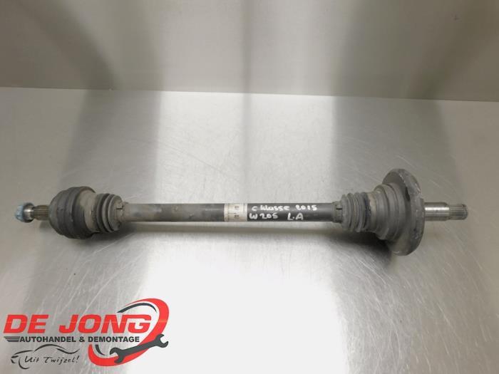 Aandrijfas links-achter van een Mercedes C-Klasse, Gebruikt, -, Ophalen of Verzenden, -