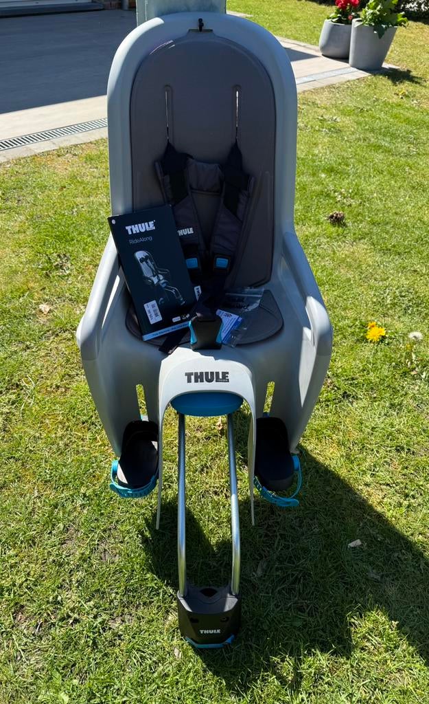 Thule fietsstoel, Ophalen, Achterzitje, Voetsteuntjes, 9 t/m 18 kg