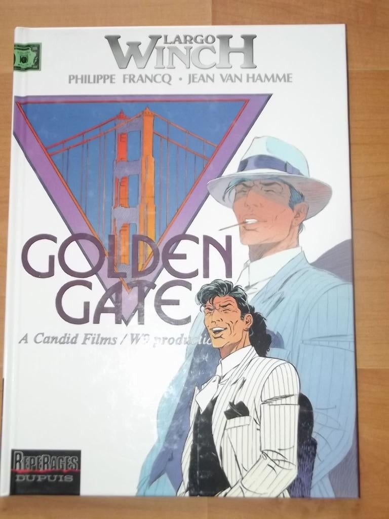 Largo WINCH - 11. Golden Gate EO/2000, Eén stripboek, Ophalen of Verzenden, Zo goed als nieuw, Francq - Van Hamme