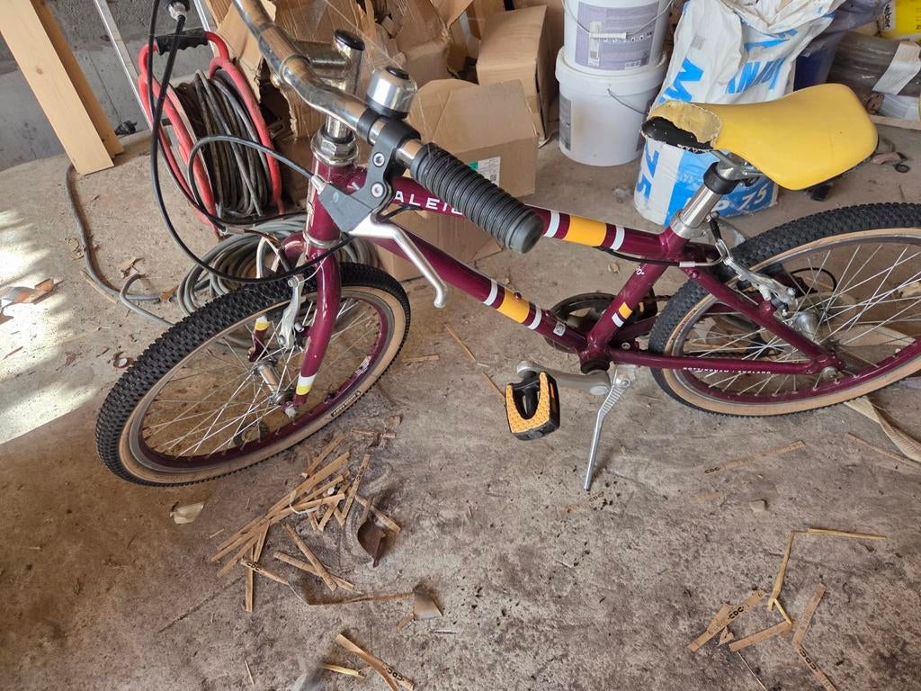 Kinderfiets, Ophalen