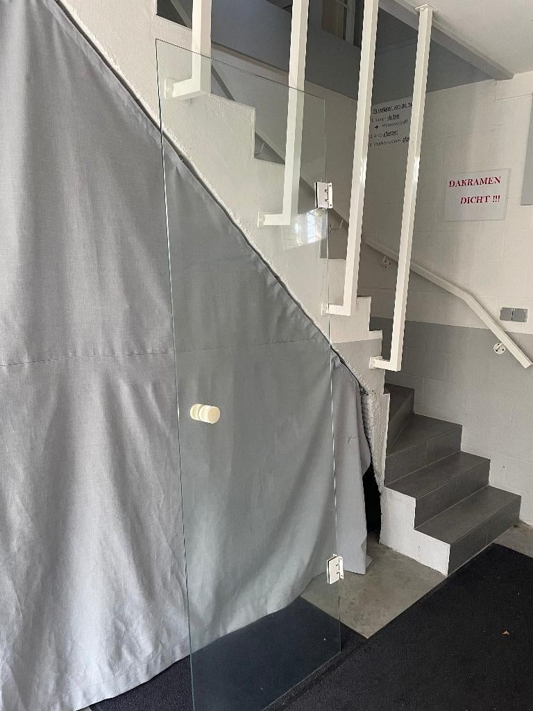 Porte vitrée, Verre, Enlèvement, Utilisé, Moins de 80 cm