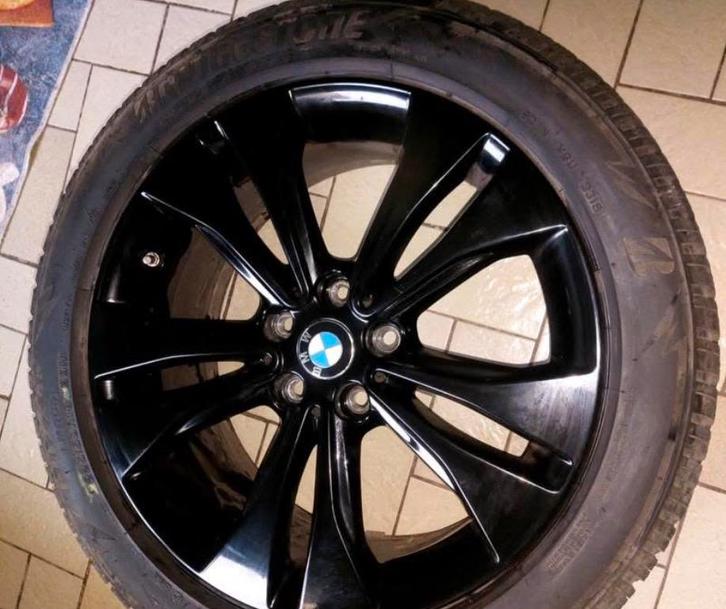 BMW 18 inch zwarte velgen X1, X2, 2 Tourer, Auto-onderdelen, Banden en Velgen, Band(en), Winterbanden, 18 inch, 225 mm, Personenwagen