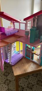Barbiehuis Malibu, Kinderen en Baby's, Speelgoed | Poppenhuizen, Ophalen, Gebruikt