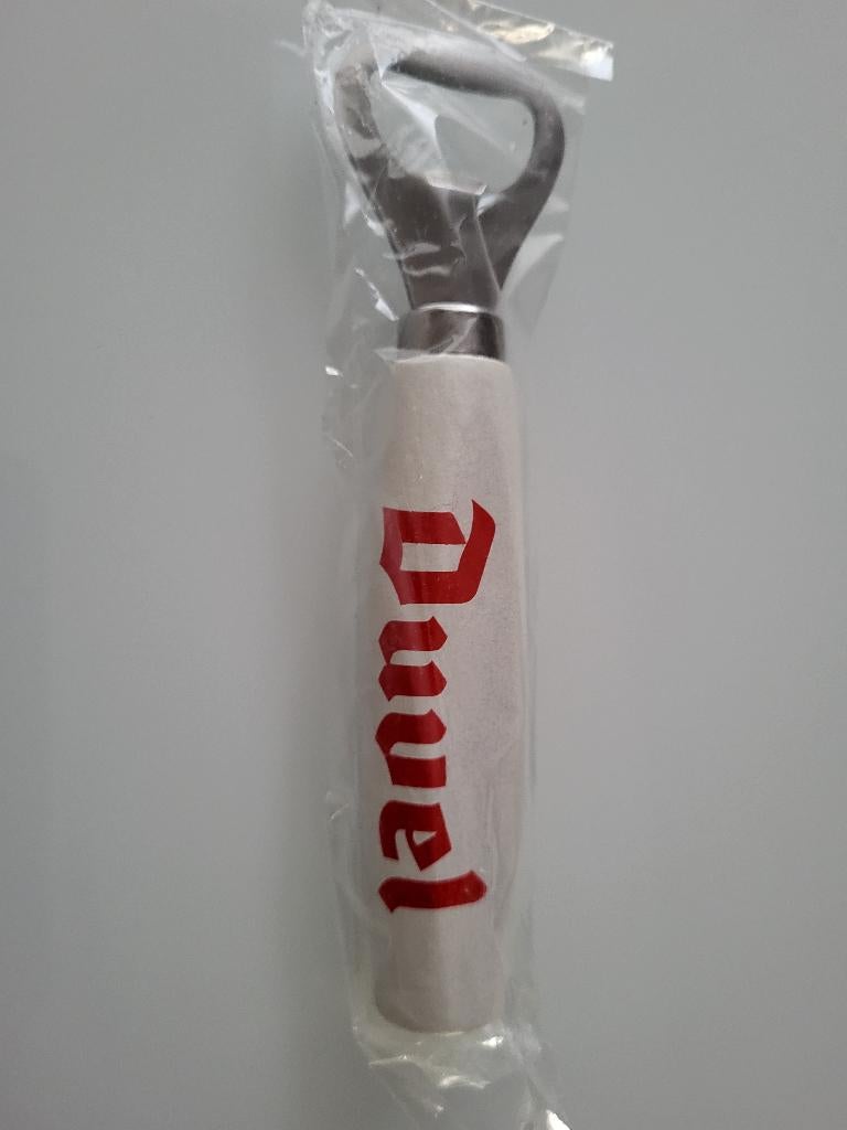 houten flesopener Duvel flessenopener hout kurkentrekker, Ophalen of Verzenden, Nieuw, Flesopener, Duvel
