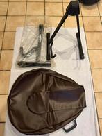 Housse en cuir et 2 support de gitare, Musique & Instruments, Enlèvement