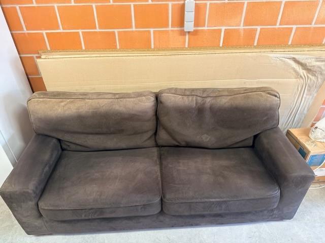 Gratis zetels, Maison & Meubles, Canapés | Salons, Utilisé, Banc droit, Quatre personnes ou plus, 200 à 250 cm, 75 à 100 cm, Tissus