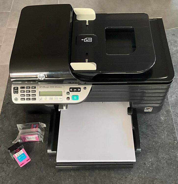 HP all-in-one printer, Computers en Software, Printers, Gebruikt, All-in-one, Inkjetprinter, Faxen, Kleur printen, Kopieren, Scannen