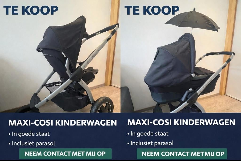 Te koop: Maxi-Cosi kinderwagen, Ophalen of Verzenden, Zo goed als nieuw, Kinderwagen, Maxi-Cosi