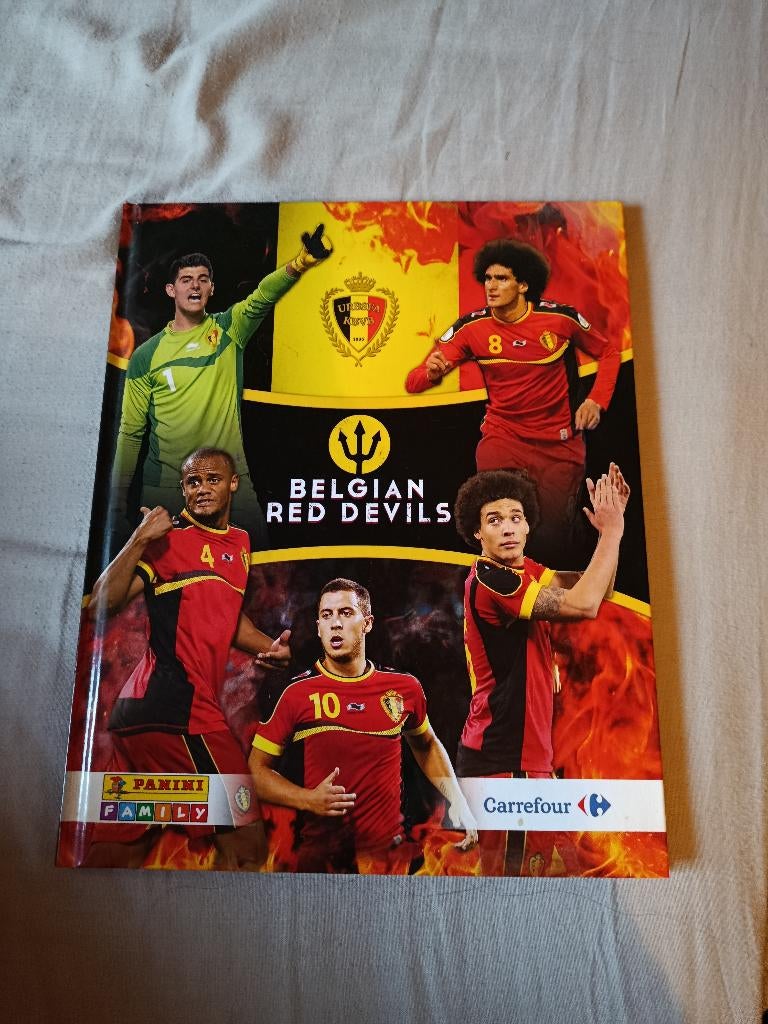 Panini Diable rouge 2014, Sport en Fitness, Voetbal, Ophalen, Zo goed als nieuw, Overige typen
