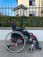 Chaise roulante pliable Vermeiren V 300 état neuf, Divers, Enlèvement ou Envoi, Pliant, Comme neuf, Fauteuil roulant manuel